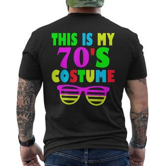 This Is My 70-S Costume 60'S 70'S Party Men's T-shirt Back Print - Thegiftio UK