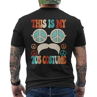This Is My 70'S Costume 70S Disco 1970S Party 70S Outfit Men Men's T-shirt Back Print - Seseable