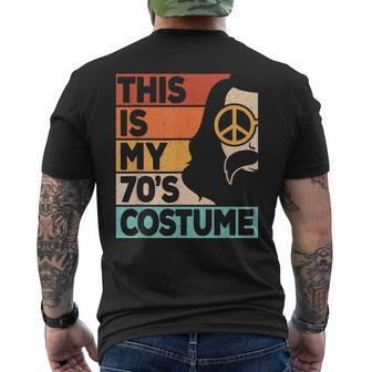 This Is My 70S Costume 70S Disco 1970S 70S Outfit Men Men's T-shirt Back Print - Monsterry DE