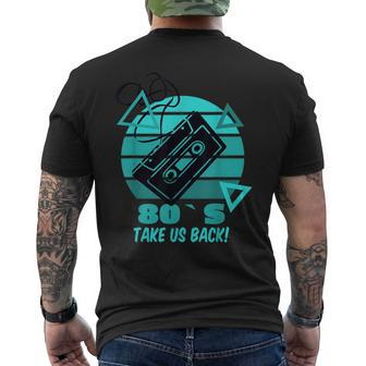 80Er Jahre Bring Us Back 80S T-Shirt mit Rückendruck - Seseable