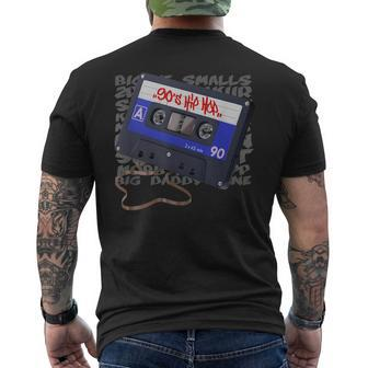 80S 90S Old School Hip Hop Cassette Graffiti Rap Music Men's T-shirt Back Print - Thegiftio UK