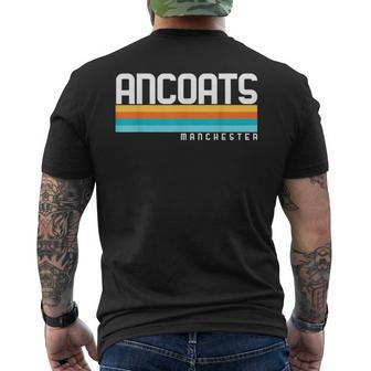 80S Ancoats Manchester Vintage Retro Style Men's T-shirt Back Print - Monsterry CA