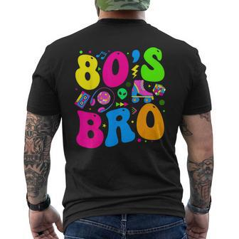 This Is My 80S Bro 80'S 90'S Theme Party Outfit 80S Costume Men's T-shirt Back Print - Thegiftio UK