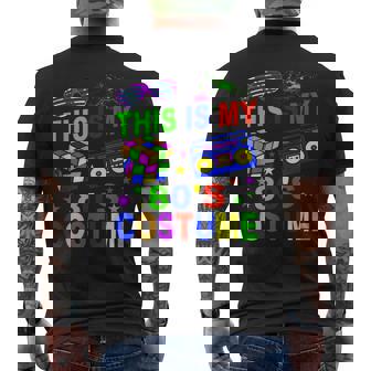 This Is My 80S Costume 80S Party Born In The 80S Mens Back Print T-shirt - Thegiftio