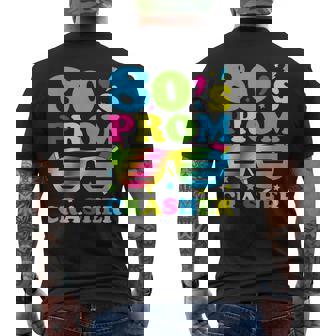 80'S Prom Crasher 80S Retro Disco Eighties Party Theme Men's T-shirt Back Print - Seseable
