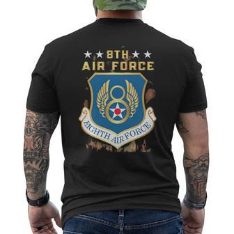 8Th Air Force Eighth Air Force Mens Back Print T-shirt - Thegiftio UK