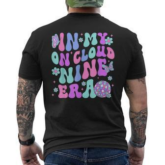 9 Year Old Birthday Decorations In My On Cloud Nine Era 9Th Men's T-shirt Back Print - Monsterry UK