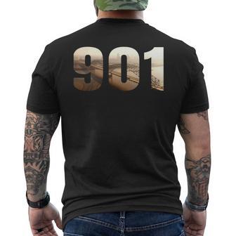 I Am 901 Area Code Memphis Men's T-shirt Back Print - Monsterry