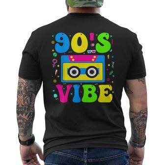 90S Vibe 1990S Fashion 90S Theme Outfit Nineties Theme Party Men's T-shirt Back Print - Thegiftio UK