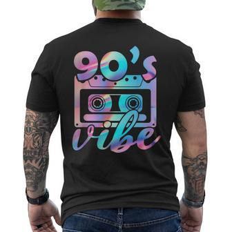 90S Vibe Vintage 1990S Music 90S Costume Party 90'S Vibe Men's T-shirt Back Print - Monsterry CA