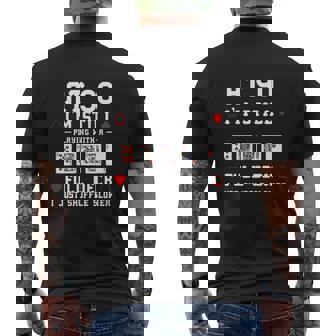 90Th Birthday 90 Year Old Cards Mens Back Print T-shirt - Thegiftio
