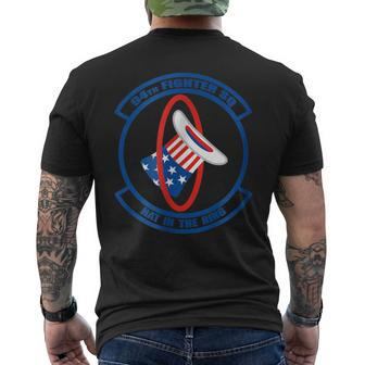 94Th Fighter Squadron Hat In The Ring Veterans Men's T-shirt Back Print - Monsterry