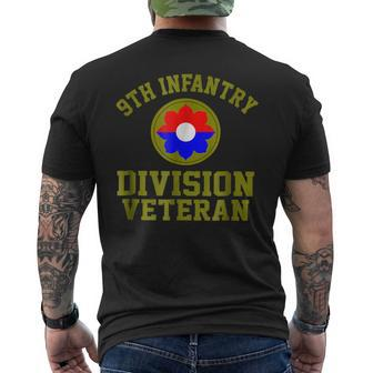 9Th Infantry Division Veteran Men's T-shirt Back Print - Monsterry