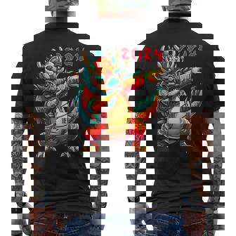 À L'occasion De L'année Du Dragon Joyeux Nouvel An Chinois 2024 T-shirt imprimé au dos - Cadeauxyz