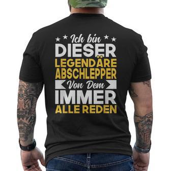 Abschleppdienst Ich Bin Dieser Legendäre Abschlepper T-Shirt mit Rückendruck - Seseable