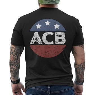 Acb Notorious Acb Republican Notorious ACB Men's T-shirt Back Print - Monsterry UK