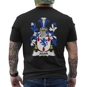 Adair Coat Of Arms Family Crest Mens Back Print T-shirt - Thegiftio UK