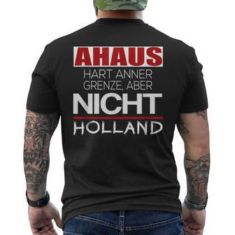 Ahaus Hart Anner Border But Not Holland T-Shirt mit Rückendruck - Seseable