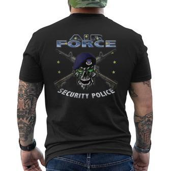 Air Force Security Forces Defensor Fortis Police Men's T-shirt Back Print - Monsterry UK