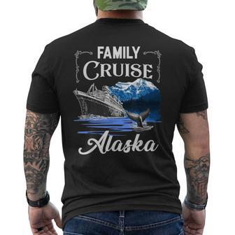 Alaska Family Cruise Men's T-shirt Back Print - Monsterry CA