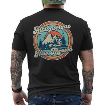 Albuquerque Blue T-Shirt mit Rückendruck - Seseable