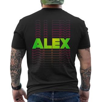 Alex Idea De Regalo Para Niños Hombres Primer Nombre Alex Camiseta Hombre Estampado Espalda - Regaloses