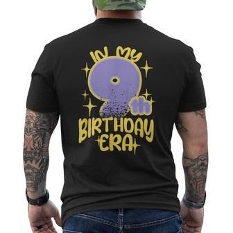 Alles Gute Zum Neunten Geburtstag Era T-Shirt mit Rückendruck - Seseable