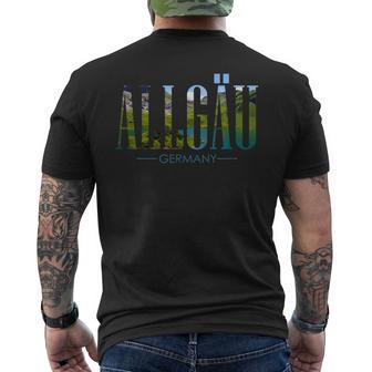 Allgäu Bayern Deutschland Europa Schrecksee Allgäu T-Shirt mit Rückendruck - Seseable