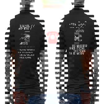 Allo Papy Ta Fille M'énerve T-shirt imprimé au dos - Cadeauxyz