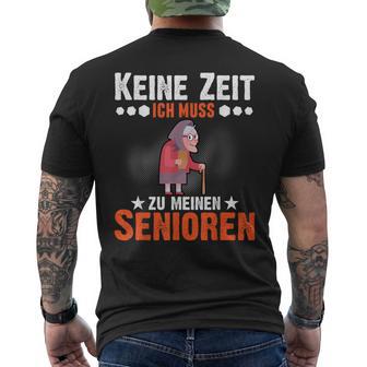 Altenpflegerin Pflegerin Krankenpfleger Pflege Alt Enpfleger T-Shirt mit Rückendruck - Seseable