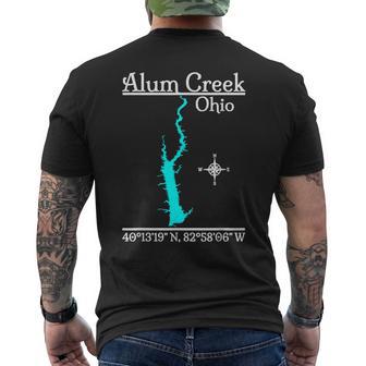 Alum Creek Ohio Men's T-shirt Back Print - Monsterry DE