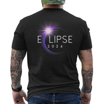 America Totality 04 08 24 Total Solar Eclipse 2024 Men's T-shirt Back Print | Mazezy