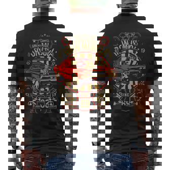 American Classic Iron Muscle Hotrod Muscle Car Rockabilly T-shirt imprimé au dos - Cadeauxyz