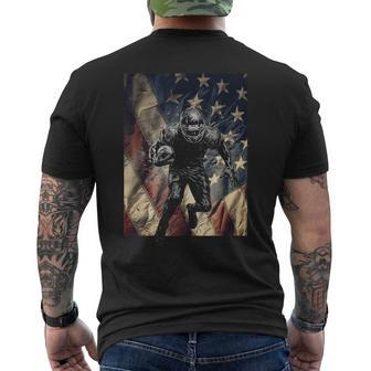 American Football Apparel Football Men's T-shirt Back Print - Thegiftio
