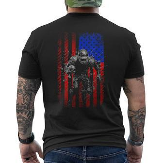 American Football Apparel Football Men's T-shirt Back Print - Thegiftio UK