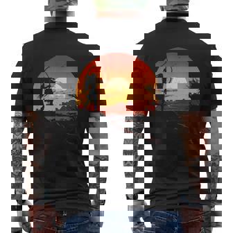 Amérindien Chef Indien Guerrier Autochtone Coucher Du Soleil T-shirt imprimé au dos - Cadeauxyz