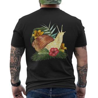 Animal Garden Snail T-Shirt mit Rückendruck - Geschenkecke