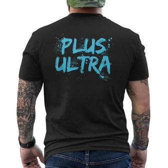 Anime Training Anime Gym Wear Plus Ultra Men's T-shirt Back Print - Thegiftio UK
