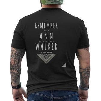 Anne Lister Remember Ann Walker De Regalo Para Fanáticos De La Serie Lesbiana Camiseta Hombre Estampado Espalda - Regaloses