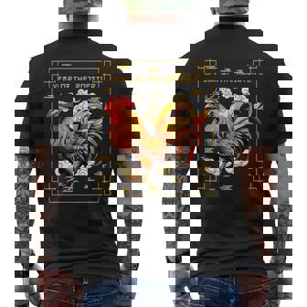 Année Du Coq Zodiaque Chinois Nouvel An Horoscope Chinois T-shirt imprimé au dos - Cadeauxyz