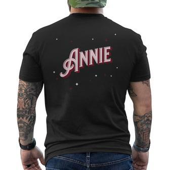 Annie Name Personalised Men's T-shirt Back Print - Seseable