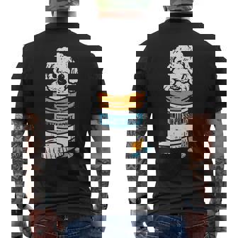 Antidepressant Poodle Cute Animal Pet Dog Lover Owner Men's T-shirt Back Print | Mazezy