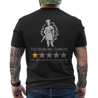 Antique Roman History Meme Teutoburger Forest Spqr Legion T-Shirt mit Rückendruck - Seseable