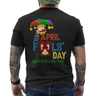 April Fool's Day Quote April 1St Men's T-shirt Back Print - Seseable