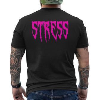 ArbeitsgruppeStress T-Shirt mit Rückendruck - Seseable