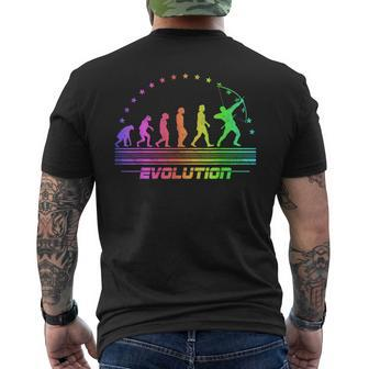 The Archery Evolution Retro Bow Archery Men's T-shirt Back Print - Thegiftio UK