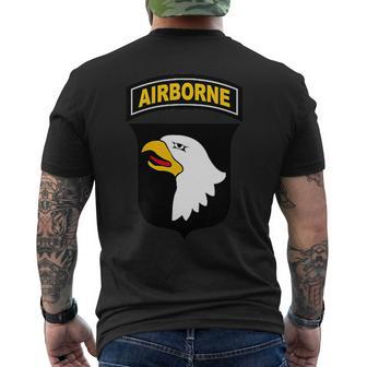 Army 101St Airborne Division Us Men's T-shirt Back Print - Thegiftio UK
