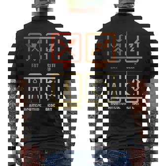 Arquitecto Horario Diario Técnico Arquitecto Camiseta Hombre Estampado Espalda - Regaloses