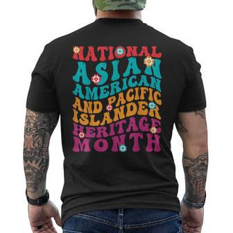Asian American Pacific Islander Heritage Month Decorations Men's T-shirt Back Print | Mazezy