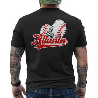 Atlanta Strong Cute Heart Souvenir Im Proud Of Atlanta Men's T-shirt Back Print - Thegiftio UK